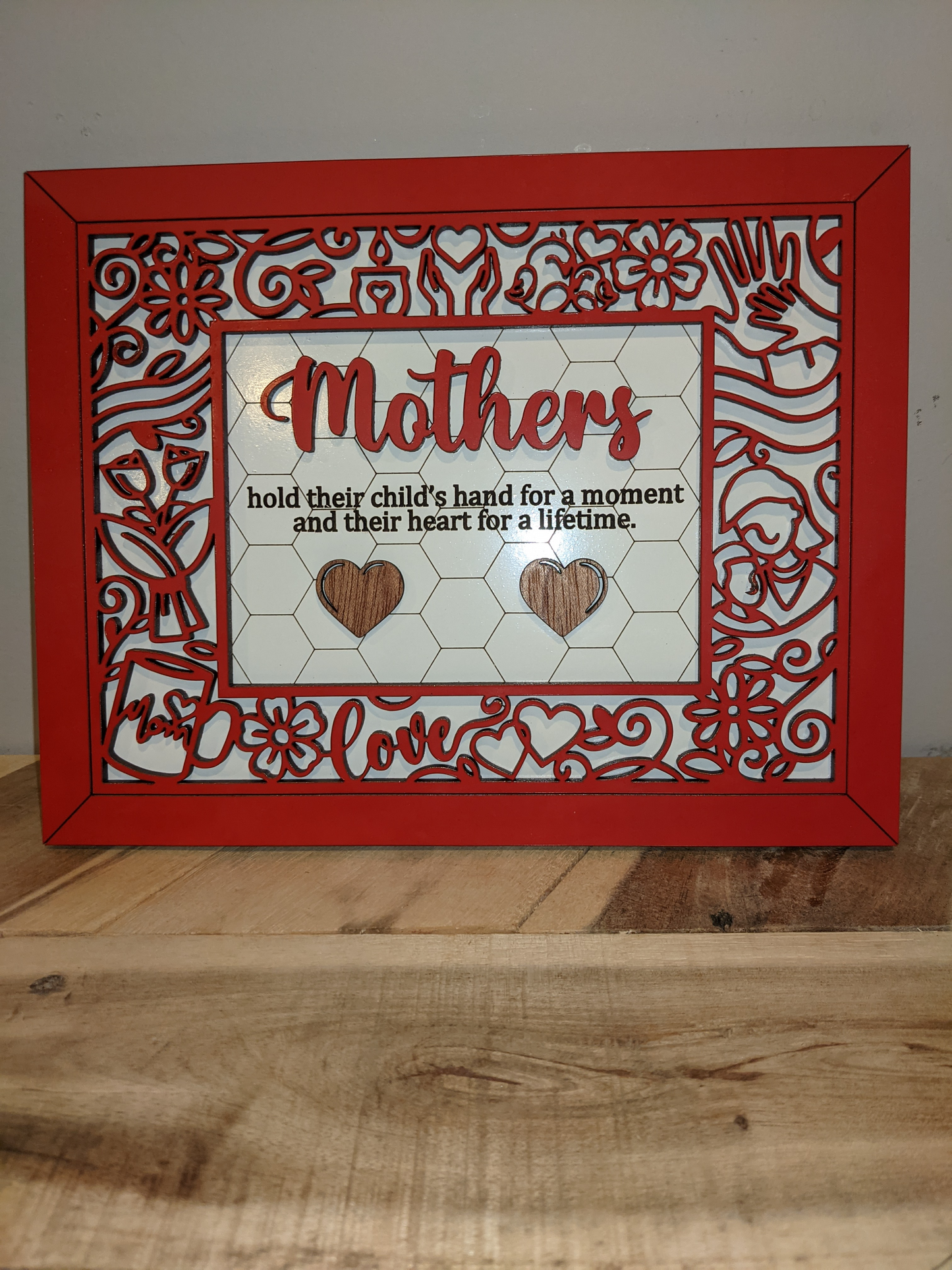 Beautiful personalized Mother's Day Sign