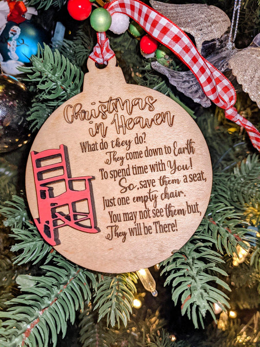 Christmas in Heaven Ornament