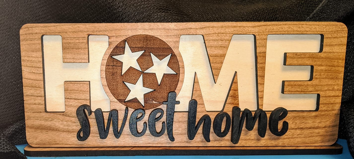 Home Sweet Home sign