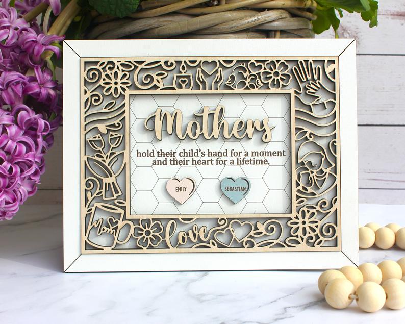 Beautiful personalized Mother's Day Sign