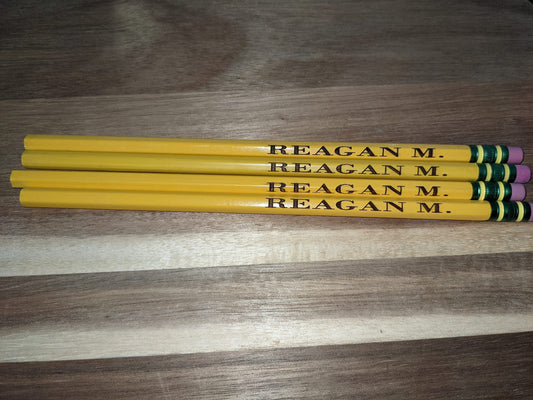 Personalized Pencils